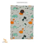 تخته شاسی سایز A5 طرح اژدها نمای پشت